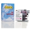 123ink version replaces Brother LC-121M magenta ink cartridge