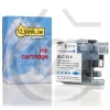 123ink version replaces Brother LC-123C cyan ink cartridge LC-123CC 350001