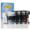 123ink version replaces Brother LC-129XL / LC-125XL BK/C/M/Y ink cartridge 4-pack
