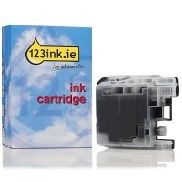 123ink version replaces Brother LC-221BK low capacity black ink cartridge LC221BKC 350036