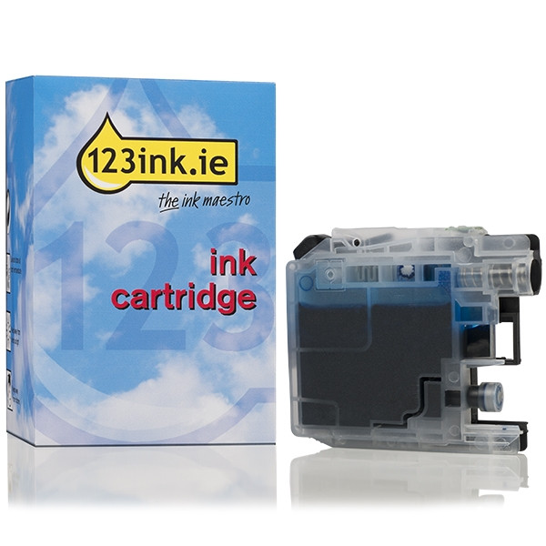 123ink version replaces Brother LC-221C low capacity cyan ink cartridge LC221CC 350037 - 1