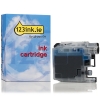 123ink version replaces Brother LC-221C low capacity cyan ink cartridge