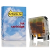 123ink version replaces Brother LC-225XLY high capacity yellow ink cartridge
