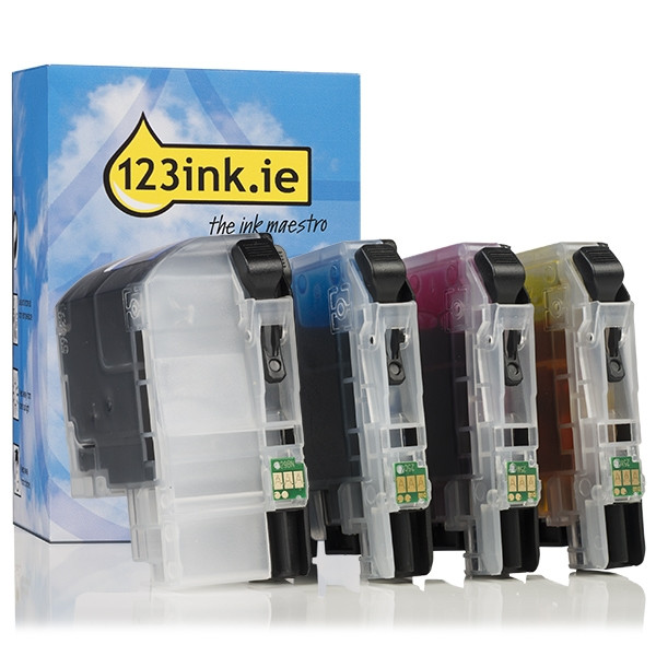 123ink version replaces Brother LC-229XLVALBP BK/C/M/Y ink cartridge 4-pack  127228 - 1