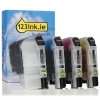 123ink version replaces Brother LC-229XLVALBP BK/C/M/Y ink cartridge 4-pack
