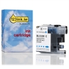 123ink version replaces Brother LC-22EC cyan ink cartridge