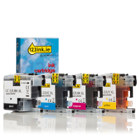 123ink version replaces Brother LC-22U XL BK/C/M/Y ink cartridge 4-pack
