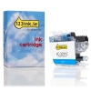 123ink version replaces Brother LC-3211C cyan ink cartridge