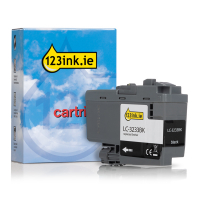 123ink version replaces Brother LC-3233BK black ink cartridge LC3233BKC 051203