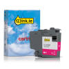 123ink version replaces Brother LC-3233M magenta ink cartridge