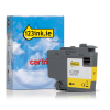 123ink version replaces Brother LC-3233Y yellow ink cartridge