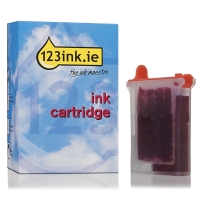 123ink version replaces Brother LC-50M magenta ink cartridge LC50MC 028750
