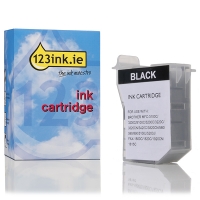 123ink version replaces Brother LC-600BK black ink cartridge LC600BKC 028951