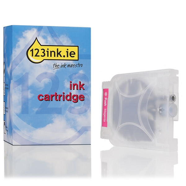 123ink version replaces Brother LC-700M magenta ink cartridge LC700MC 029011 - 1