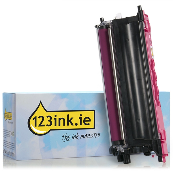 123ink version replaces Brother TN-135M high-capacity magenta toner 029276 - 1