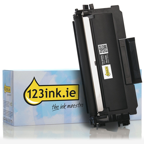 123ink version replaces Brother TN-2010XL high-capacity black toner 029403 - 1