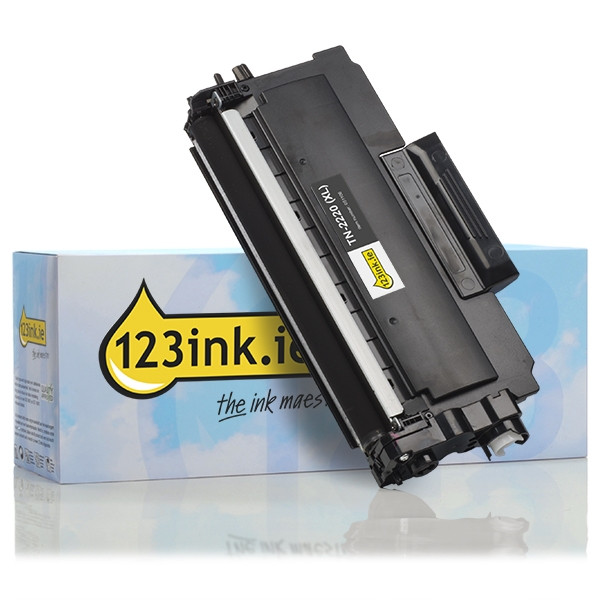 123ink version replaces Brother TN-2220 extra high capacity black toner  051106 - 1