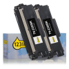 123ink version replaces Brother TN-2320 high capacity black toner 2-pack 051331 - 1