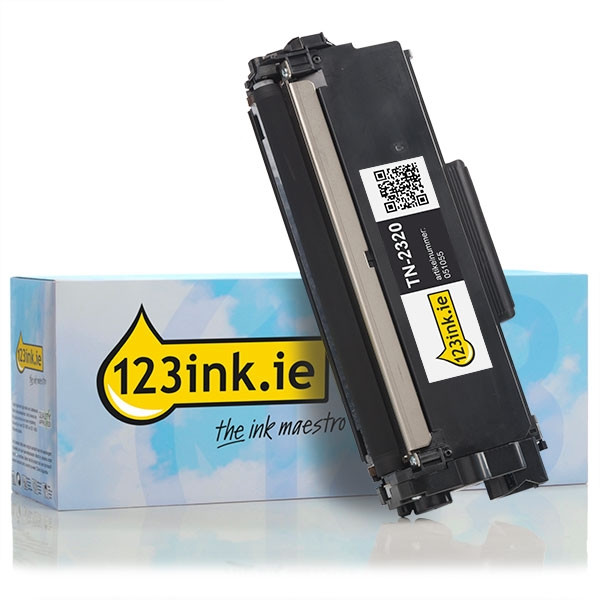 123ink version replaces Brother TN-2320 high capacity black toner TN-2320C 051055 - 1