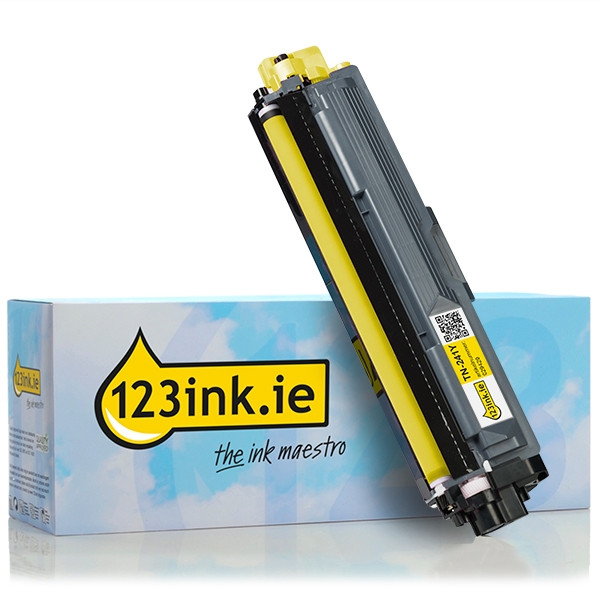 123ink version replaces Brother TN-241Y yellow toner TN241YC 029429 - 1