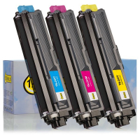 123ink version replaces Brother TN-241 C/M/Y toner 3-pack