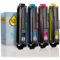 123ink version replaces Brother TN-243 BK/C/M/Y toner 4-pack TN243CMYKC 130218