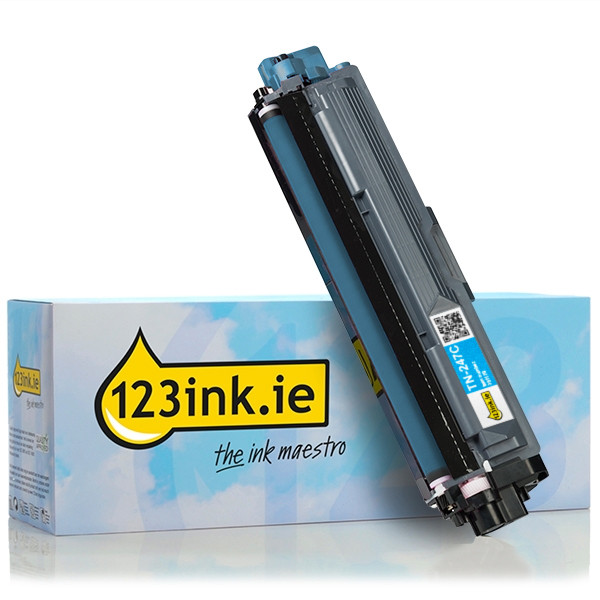 123ink version replaces Brother TN-247C high-capacity cyan toner 051179 - 1