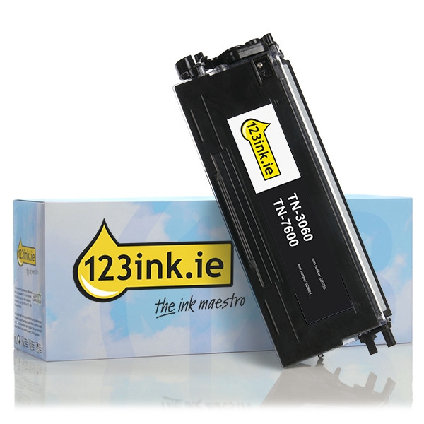 123ink version replaces Brother TN-3060 high capacity black toner TN3060C 029735 - 1