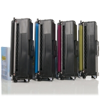123ink version replaces Brother TN-320 BK/C/M/Y toner 4-pack  130212