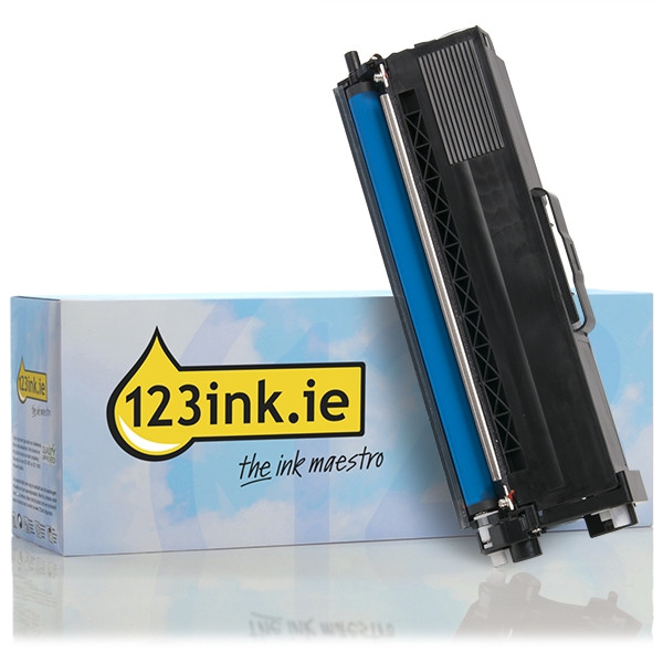 123ink version replaces Brother TN-326C high-capacity cyan toner 051025 - 1