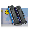 123ink version replaces Brother TN-329C high-capacity cyan toner 2-pack 132184 - 1