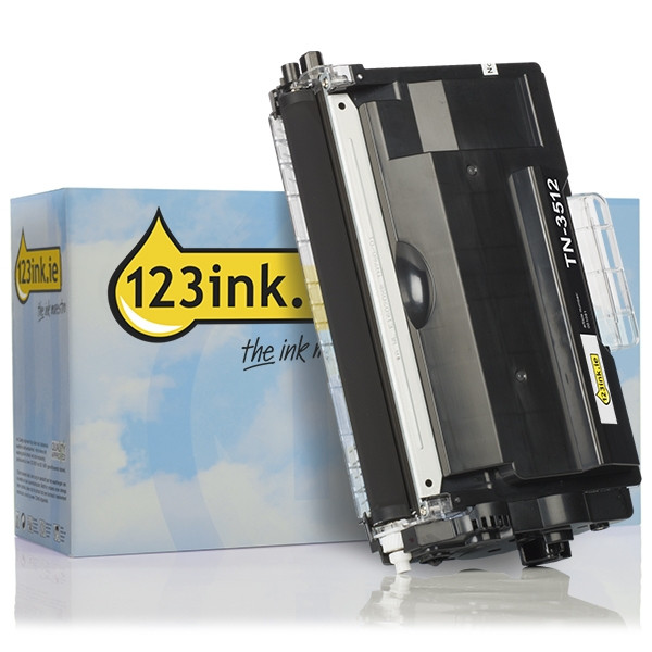 123ink version replaces Brother TN-3512 extra high-capacity black toner 051081 - 1