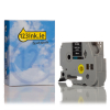 123ink version replaces Brother TZe-345 white on black tape, 18mm 080467 - 1