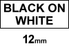 123ink version replaces Brother TZe-N231 black on white tape, 12mm TZEN231C 080621 - 1