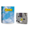 123ink version replaces Brother TZe-RN34 gold on navy blue tape, 12mm 080961 - 1