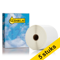 123ink version replaces Brother BCS-1J150102-121 pre-cut labels, 102mm x 150mm | 5-pack 650766