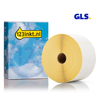 123ink version replaces Brother BCS-1J150102-203 pre-punched GLS labels, 102mm x 150mm 653233