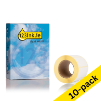 123ink version replaces Brother BDE-1J026051-060 pre-punched labels, 51mm x 26mm (10-pack) 650837