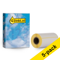 123ink version replaces Brother BDE-1J152102-058 pre-cut labels, 102mm x 152mm | 5-pack 650767