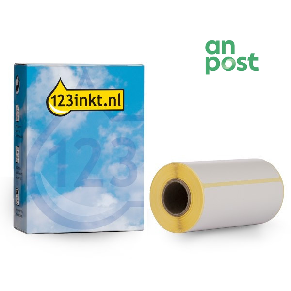 123ink version replaces Brother BDE-1J152102-058 pre-punched An post labels, 102mm x 152mm 653350 - 1