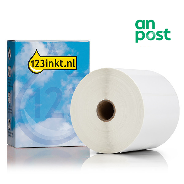 123ink version replaces Brother BUS-1J150102-121 pre-punched An Post labels, 102mm x 150mm 653112 - 1