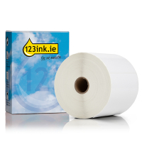 123ink version replaces Brother BUS-1J150102-121 pre-punched labels, 102mm x 150mm BUS-1J150102-121C 080933
