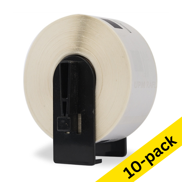 123ink version replaces Brother DK-11201 standard address label | 10-pack 089287 - 1