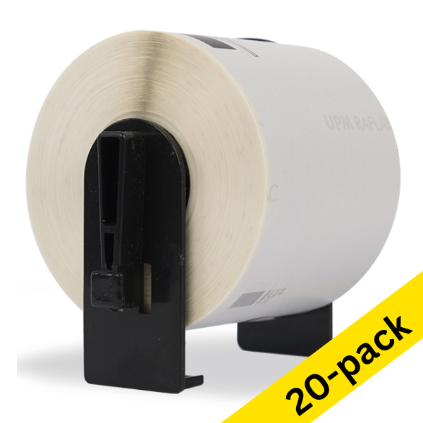 123ink version replaces Brother DK-11202 shipping label | 20-pack 089300 - 1