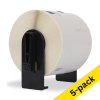 123ink version replaces Brother DK-11209 small address label | 5-pack 089301 - 1