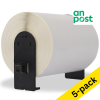 123ink version replaces Brother DK-11247 large An Post shipping labels (5 rolls) 653108 - 1