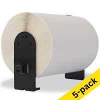 123ink version replaces Brother DK-11247 large post shipping labels (5-pack) 653348