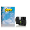 123ink version replaces Brother HSe-251E black on white heat shrink tape, 21mm