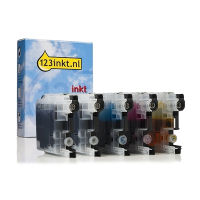 123ink version replaces Brother LC-221 BK/C/M/Y ink cartridge 5-pack 160766