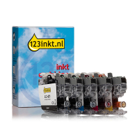 123ink version replaces Brother LC-421 BK/C/M/Y ink cartridge 5-pack 160777